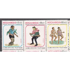 Mozambique - Correo Yvert 955/7 ** Mnh