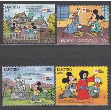 Lesotho - Correo Yvert 955/8 ** Mnh  Walt Disney