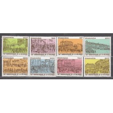 Ruanda - Correo Yvert 958/65 ** Mnh