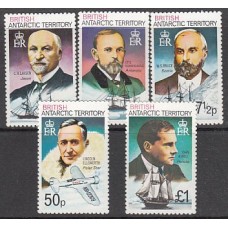 Antartida Britanica Correo Yvert 96/100 ** Mnh  Personajes. Barcos