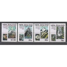 Nueva Zelanda - Correo 1987 Yvert 960/3 ** Mnh Parques Nacionales