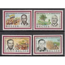 Belize - Correo Yvert 962/5 ** Mnh Personajes