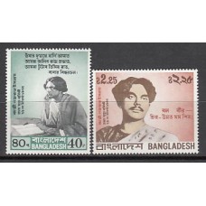 Bangladesh - Correo 1977 Yvert 97/8 ** Mnh  Kazi Nazrul poeta