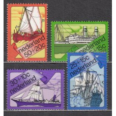 Holanda - Correo 1973 Yvert 978/81 ** Mnh Barcos