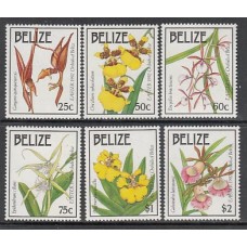 Belize - Correo Yvert 972/7 ** Mnh Flores