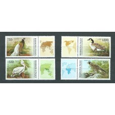 Burkina Faso - Correo Yvert 975/8 ** Mnh  Fauna aves