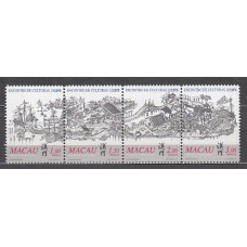 Macao - Correo Yvert 977/80 ** Mnh