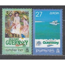 Guernsey - Correo 2003 Yvert 977/8 ** Mnh Europa