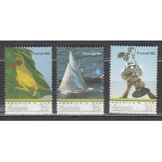 Australia - Correo 1986 Yvert 977/79 ** Mnh Deportes