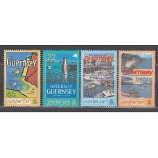 Guernsey - Correo 2003 Yvert 979/82 ** Mnh Carteles