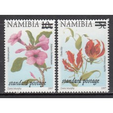 Namibia - Correo Yvert 982/3 ** Mnh   Flores