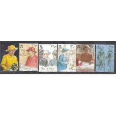 Man - Correo 2001 Yvert 982/87 ** Mnh Isabel II