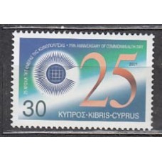 Chipre - Correo 2001 Yvert 982 ** Mnh
