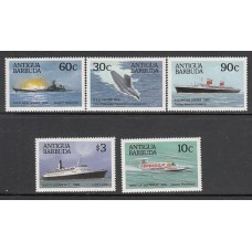 Antigua Correo Yvert 983/987 ** Mnh Barcos