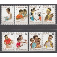 Ruanda - Correo Yvert 984/91 ** Mnh