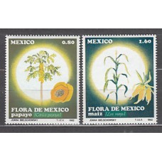 Mexico - Correo 1982 Yvert 984A/B ** Mnh Flores