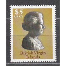 Virgenes - Correo Yvert 985 ** Mnh  Isabel II