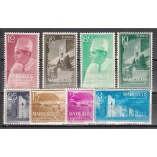 Marruecos Zona Norte 1956 Edifil 1/8 ** Mnh