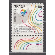 Israel - Correo 1986 Yvert 991 ** Mnh  Meteorología