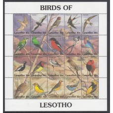Lesotho - Correo Yvert 993/1012 ** Mnh  Fauna pajaros