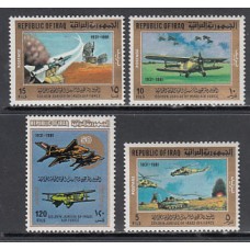 Irak - Correo Yvert 994/7 ** Mnh Fuerzas aéreas