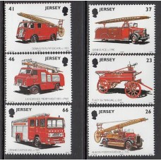 Jersey - Correo 2001 Yvert 994/9 ** Mnh Bomberos