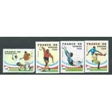 Burkina Faso - Correo Yvert 995/8 ** Mnh  Deportes fútbol