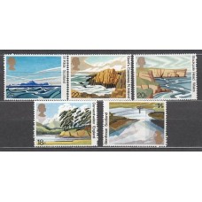 Gran Bretaña - Correo 1981 Yvert 996/1000 ** Mnh Patrimonio nacional