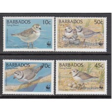 Barbados - Correo 1999 Yvert 998/1001 ** Mnh Fauna aves