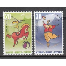 Chipre - Correo 2002 Yvert 998/9 ** Mnh Europa