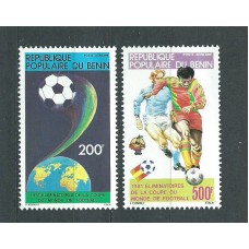 Benin - Aereo Yvert 295/6 ** Mnh Deportes fútbol