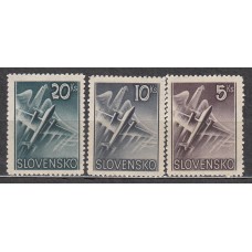 Eslovaquia Aereos Yvet 7/9 **Mnh Aviones