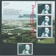 Tema Europa 1996 Azores Yvert 446+H.15 ** Mnh
