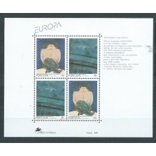 Tema Europa 1993 Azores Yvert Hoja 13 ** Mnh