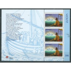 Tema Europa 1997 Azores Yvert Hoja 17 ** Mnh