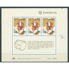 Tema Europa 1985 Azores Yvert Hoja 6 ** Mnh