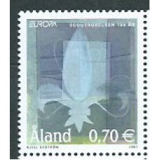 Tema Europa 2007 Aland Yvert 281 ** Mnh