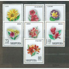 Albania Correo 1968 Yvert 1097/103 Mnh ** Flores