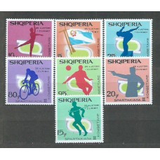 Albania Correo 1969 Yvert 1192/8 Mnh ** Deportes