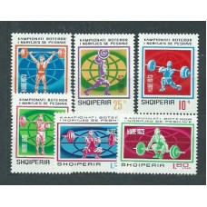 Albania Correo 1973 Yvert 1471/6 ** Mnh Deportes