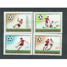 Albania Correo 1981 Yvert 1888/91 ** Mnh  Futbol
