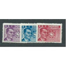 Albania Correo 1959 Yvert 504/6 Mnh ** Personajes