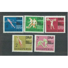Albania Correo 1963 Yvert 641/5 Mh * Deportes