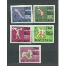 Albania Correo 1963 Yvert 641/5 Mnh ** Deportes