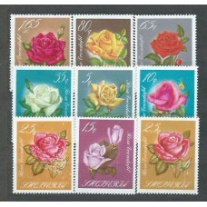 Albania Correo 1967 Yvert 977/84 Mng (*) Flora