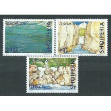 Tema Europa 2001 Albania Yvert 2538/40 ** Mnh