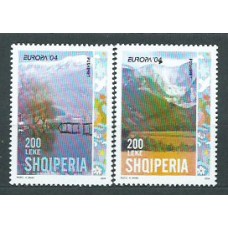 Tema Europa 2004 Albania Yvert 2703/4 ** Mnh