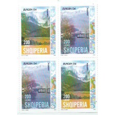 Tema Europa 2004 Albania Yvert 2703/4a ** Mnh