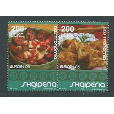 Tema Europa 2005 Albania Yvert 2773/4 ** Mnh