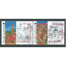 Tema Europa 2012 Albania Yvert 3074/5 ** Mnh